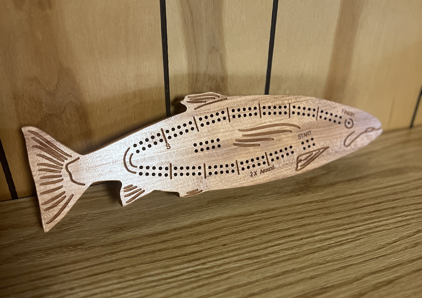 Montana Outlaw Cribbage Board