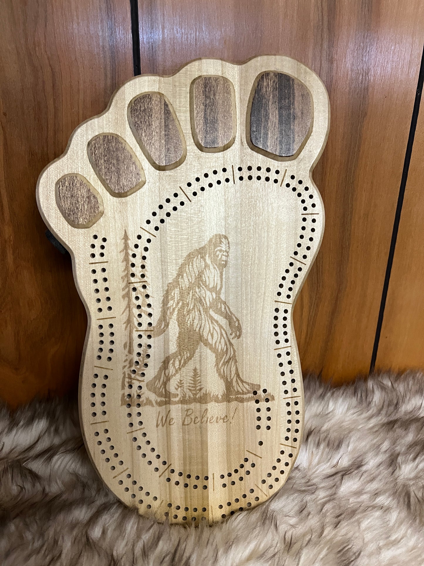 Montana Outlaw Cribbage Board