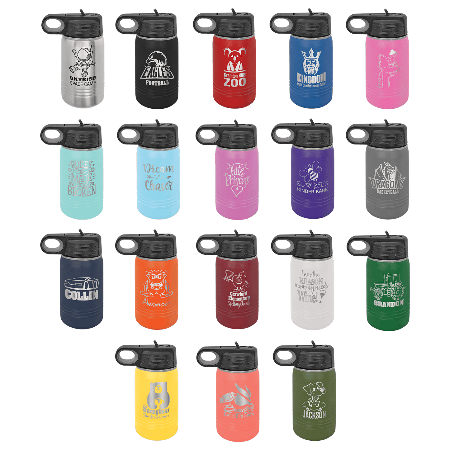 Polar Camel Water Bottle - Engravable